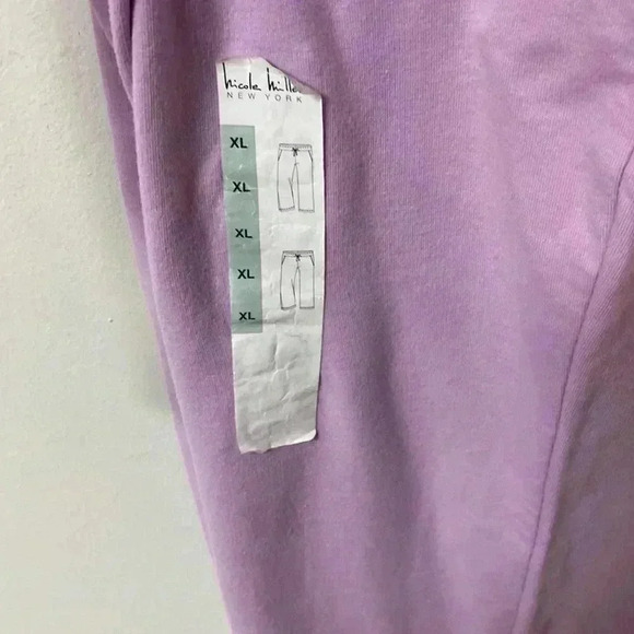 Women’s  Capri Nicole Miller NewYork Lavandar XL  with Draw String Waist NWOT - Picture 6 of 8
